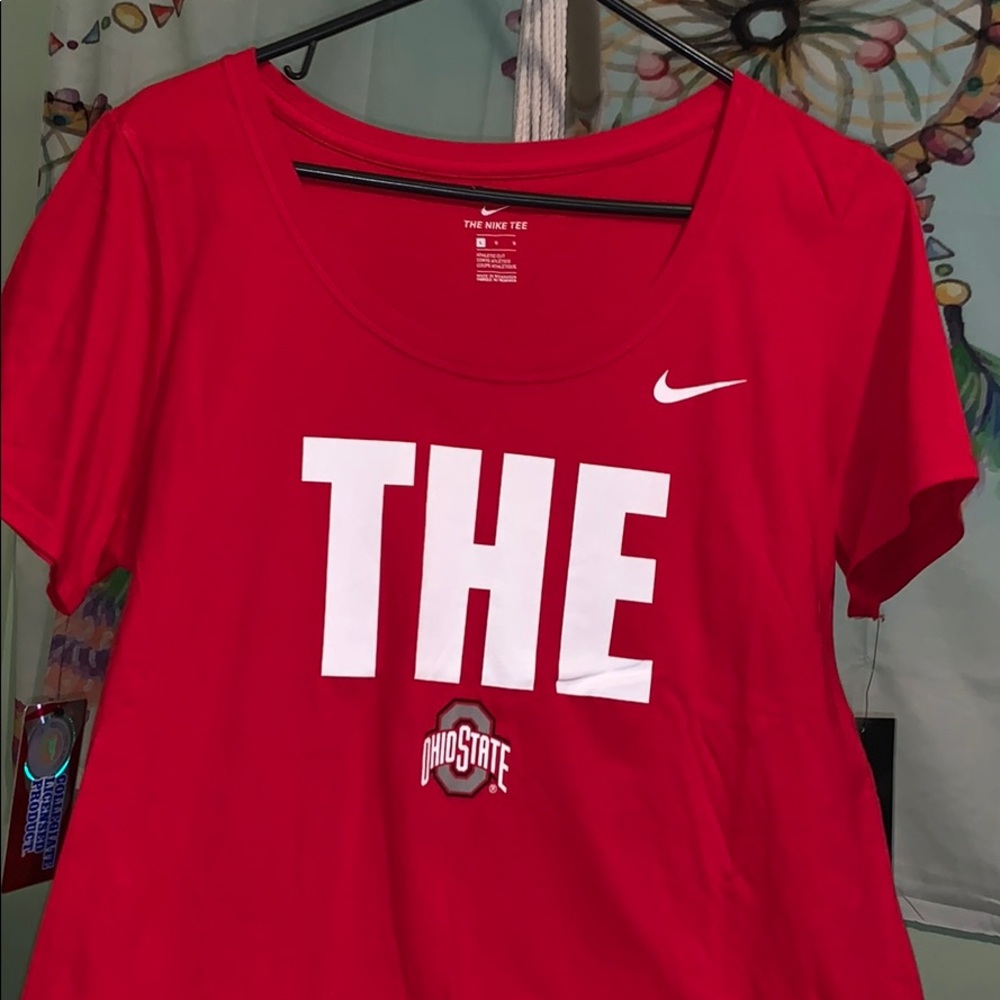 Red Ohio state buckeyes shirt!